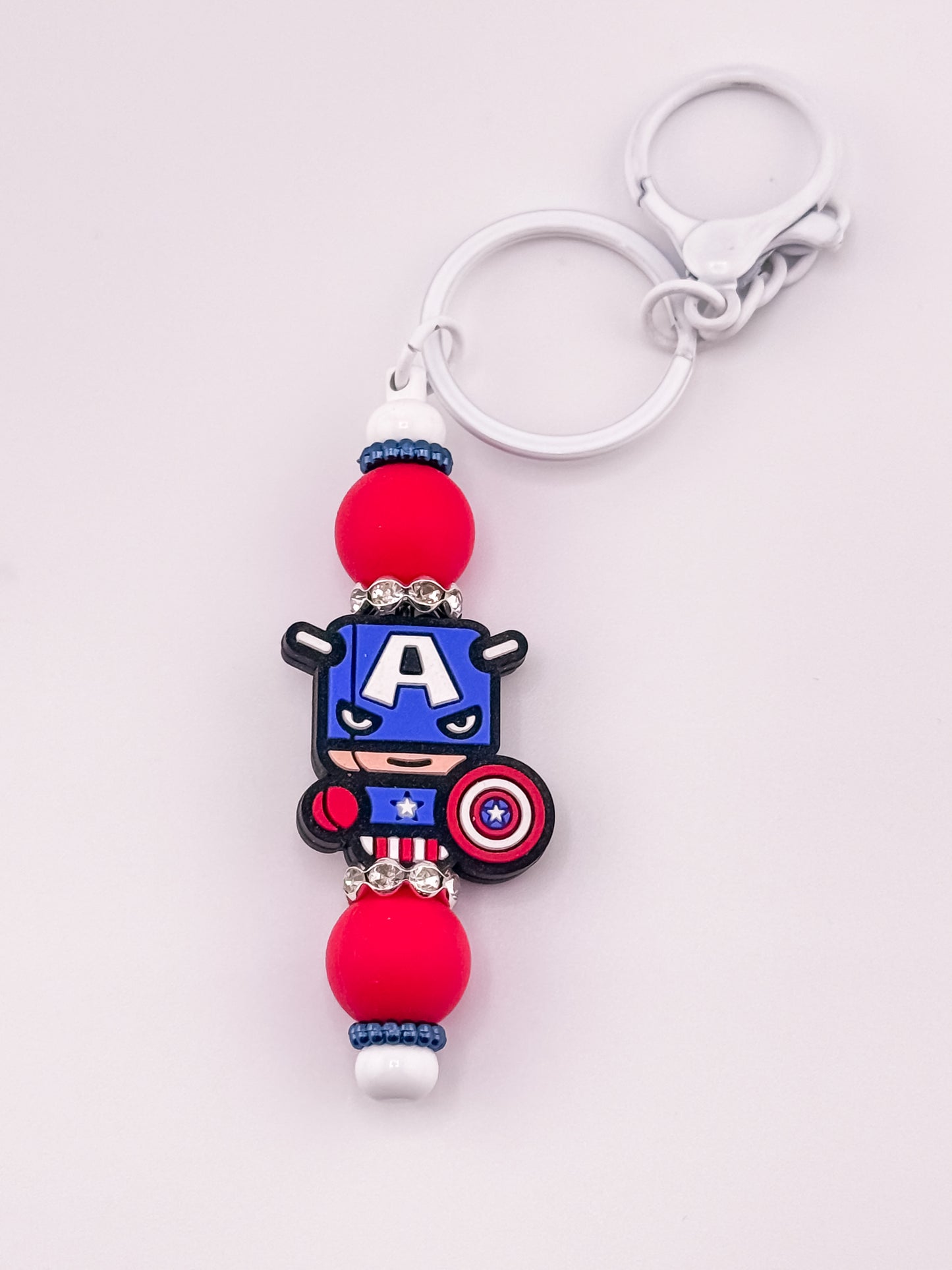 Captain A Keychain