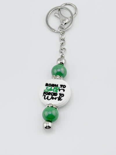 Born to Golf Keychain