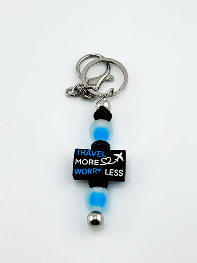 Travel More Keychain